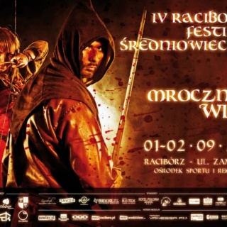 Plakat IVRaciborski  Festiwal Średniowieczny