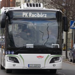 Elektryczny autobus Rafako na testach w Raciborzu