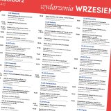 Kalendarium wydarzeń na wrzesień