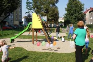 Plac zabaw przy ul. M.C. Skłodowskiej