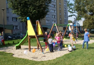 Plac zabaw przy ul. M.C. Skłodowskiej