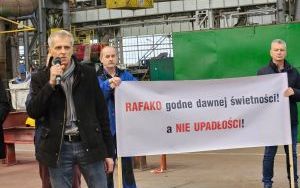 Prezydent sercem za RAFAKO. Wiec poparcia dla raciborskiego potentata energetycznego (4)