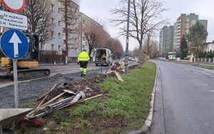 Przy ul. Słowackiego powstają nowe chodniki i ścieżki rowerowe (4)
