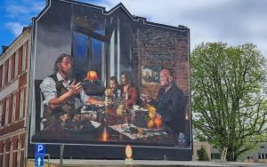 Miejski Podiweczorek - kolejny mural zdobi raciborski szlak miejski (2)
