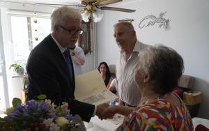 Państwo Piotrowscy świętują jubileusz 55-lecia pożycia małżeńskiego (1)