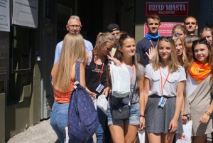 W Raciborzu gościliśmy młodzież z Białorusi