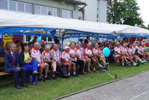 Powitanie uczestników XXI Raciborskiego Rajdu Rowerowego Środowisk Trzeźwościowych